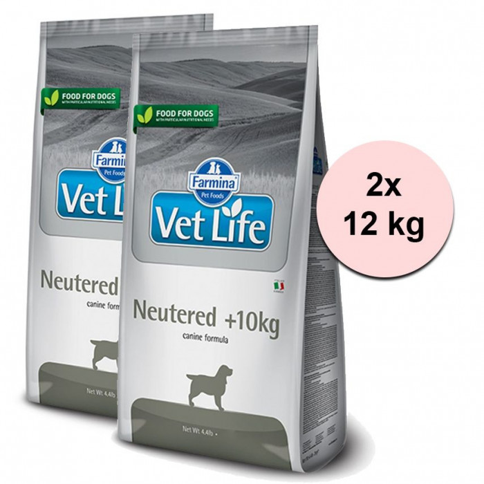 Farmina Vet Life Neutered od 10 kg Canine 2 x 12 kg
