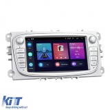 Navigatie Dedicata Ford Focus, Mondeo,C-Max, Kuga, 7inch, 2Gb Ram, 64Gb stocare, Carplay, Argintiu Performance AutoTuning