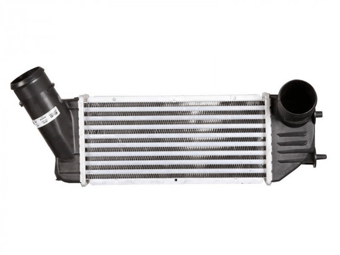 Intercooler Citroen Berlingo, 12.2002-2008, motor 2.0 HDI 66kw, C4, 04.2007-07.2008, motor 2.0 HDI 81kw, diesel, cu/fara AC, aluminiu brazat/plastic,