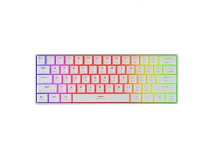 Tastatura WS Genesis Thor 660 G2 B alb