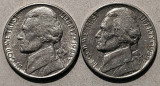 5 centi SUA - 1985 D+P, America de Nord