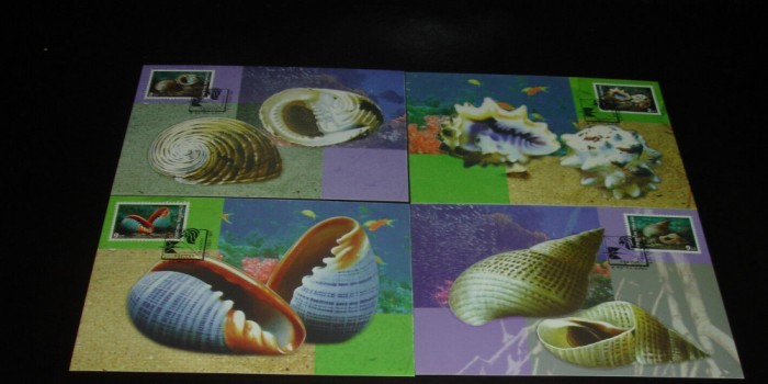 Thailanda 1997 - 4 piese maximum cartele - Seria completa