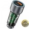 Incarcator Auto Dudao R4T 30W 3A 1 x USB-A - 1 x USB-C Gri