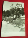 Ilustrata Castelul Bran circulat 1960, Circulata, Fotografie