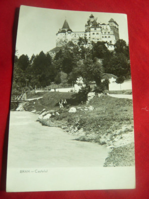 Ilustrata Castelul Bran circulat 1960 foto