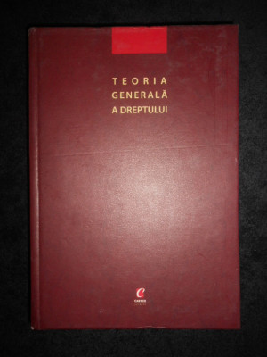 Gheorghe Avornic - Teoria generala a dreptului (2004, editie cartonata) foto