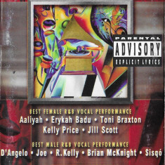 Casetă audio Grammy R&B / Rap - Nominees 2001, originală