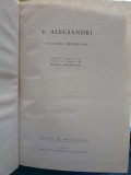 Scrisori, insemnari - V. Alecsandri