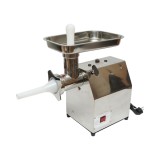 Masina de tocat carne electrica inox 1600W, 220V, capacitate 150 kg/h, adaptor carnati, 1 sita si 1 cutit incluse 380x210x415mm