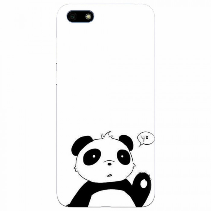 Husa silicon pentru Huawei Y5 Prime 2018, Panda Cellphone