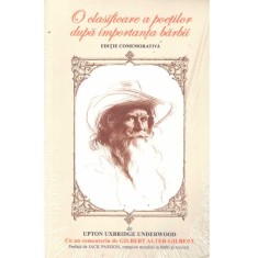 Upton Uxbridge Underwood - O clasificare a poetilor dupa importanta