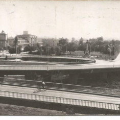 (A)carte postala-PLOIESTI-vedere de pe autostrada spre Gara Sud