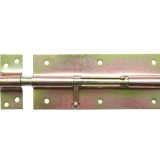 Zavor rotund cu piedica 150 mm pentru porti si usi, finisaj zincat