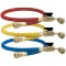 Set 3 Furtunuri Freon R134A Value VRP-C-R/Y/B - 150cm, cu robinet