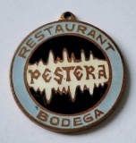 Restaurant PESTERA - Bodega, medalie cu toarta, medalion cu email la cald