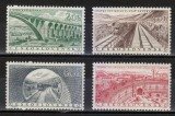 Cehoslovacia 1955 - Orașe, clădiri, vederi, arhitectura, serie neuzata