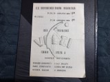 Program Turneu Volei 25-29 01 1985