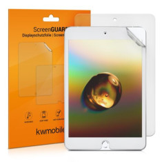 Set 2 Folii de protectie mate pentru tableta Apple iPad Mini 5 (2019) , Kwmobile, Transparent, Plastic, 41933.2