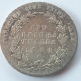 Germania Prusia 1 Reichs Thaler/ Taler 1814 A / Berlin argint William lll, Europa
