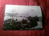 Fotografie veche Leningrad - Muzeul Ermitaj , dim. =22x16cm