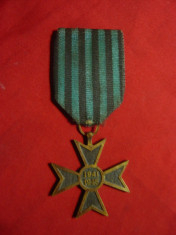 Medalie Crucea Comemorativa a ww2 - Romania foto