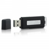 Mini Reportofon Profesional cu Activare la Sunet in Stick USB/Breloc 16 GB