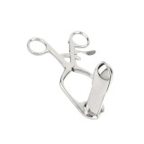 Plug anal MR. STEEL Barr Rectal Speculum Small, &icirc;n formă de specul, din oțel inoxidabil, lungime 15 cm (mic), argintiu