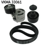 Set curea transmisie cu caneluri Citroen Berlingo Berlingo First, C3 I; Ford Fiesta V, Fusion; Mazda 2; Peugeot 206, 206 Sw, 407, 407 Sw Motor 1.4