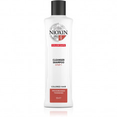 Nioxin System 4 Color Safe sampon delicat pentru par vopsit si deteriorat 300 ml