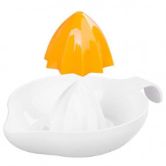 Storcator manual citrice, plastic, alb si portocaliu, 350 ml, MagicHome GartenVIP DiyLine