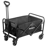 Carucior pliabil de plaja 80L, capacitate 100 kg, Rebel Active