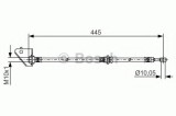 Conducta / cablu frana KIA SPORTAGE (JE, KM) (2004 - 2016) BOSCH 1 987 481 498