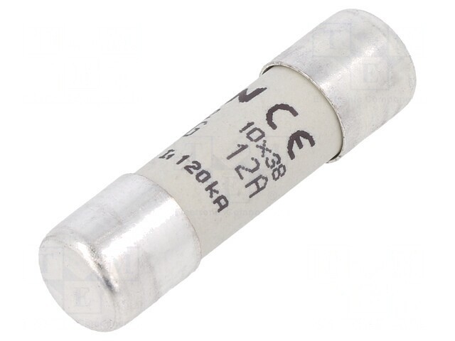 Siguranță gG 12A 500VAC 250VDC 10x38mm