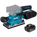 Makita DBO381ZU + BL1850B - Slefuitor cu vibratii 93x185 mm + Acumulator Li-Ion 18 V 5 Ah