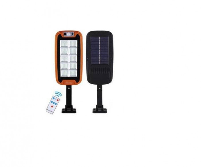 Lampa solara LED 30W cu senzor miscare 28cm x 13cm