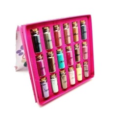 Set Pigment Fard Pleoape, Beauty Creations, Glitter, 18 Culori foto