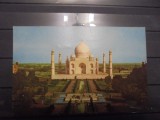 INDIA - PALATUL TAJMAHAL AGRA CU EXTRAORDINARUL PARC CEL INCONJOARA - NECIRCULATA -