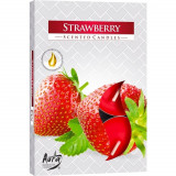 Set 6 pastile lumanari parfumate bispol - strawberry, Stonemania Bijou