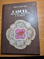 album - laseta , broderie artistica si goblen - din anul 1984