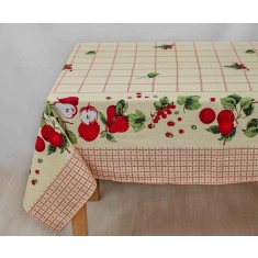 Fata de masa pentru 4 persoane, Pears, bumbac 100%, 150x150cm, multicolor