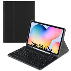 Husa Tech-Protect Sc Pen + Tastatura pentru Samsung Galaxy Tab S6 Lite 10.4 2020-2024 Negru