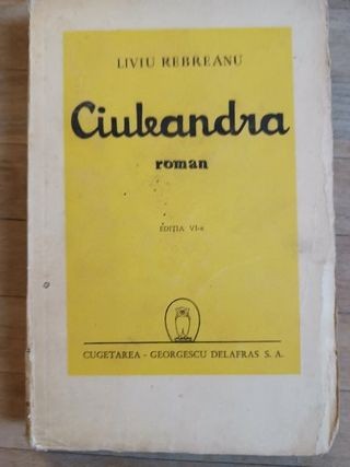 Ciuleandra- Liviu Rebreanu 1942