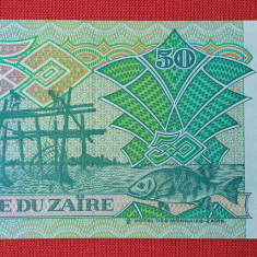 50 Zaires 1988 Zair - Bancnota SUPERBA - UNC
