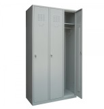VESTIAR METALIC CU 3 USI, 889x450x1800 mm (LxlxH), ECO+