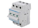 Separator-&icirc;ntrerupător HAGER SBN390 3 Poli 100A 400VAC pentru șină DIN