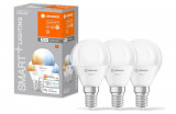 Set 3 becuri LEDVANCE Smart LED cu tehnologie WiFi, E14, 470 Lumeni - RESIGILAT