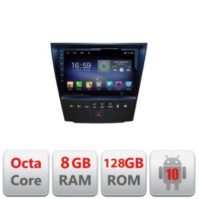 Navigatie Lexus GS-04 2004-2011 F- GS-04 Octa Core cu Android Radio Bluetooth Internet GPS WIFI DSP 8+128GB 4G CarStore Technology foto