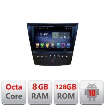 Navigatie Lexus GS-04 2004-2011 F- GS-04 Octa Core cu Android Radio Bluetooth Internet GPS WIFI DSP 8+128GB 4G CarStore Technology