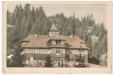 AMS - ILUSTRATA 1293, CABANA DEIA - CIMPULUNG MOLDOVENESC, ANUL 1958, cu perforari, Circulata, Printata