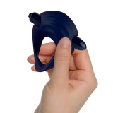 Inel Penis Cu Vibratii Hold Me, Bleumarin